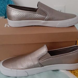 SOLD$$ Restricted textured slip on shoes size 8